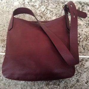 Reed Krakoff 510 Bag Cordovan Burgundy Leather Shoulder Crossbody Messenger